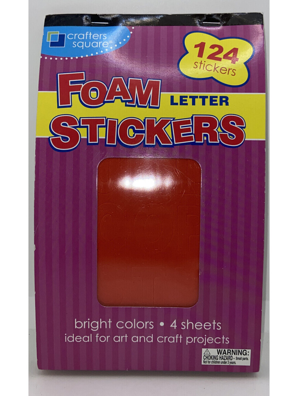 Crafters Square Foam Letter Stickers
